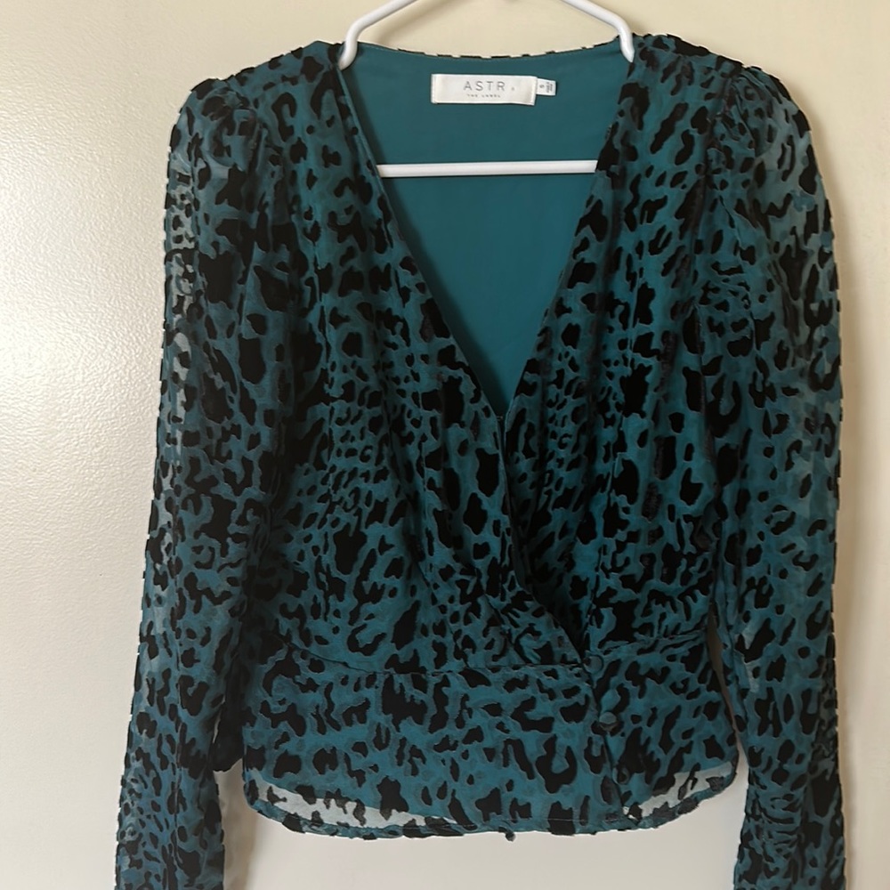 Leopard Print Top